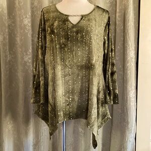 Sami & Jo top. L. Sparkly